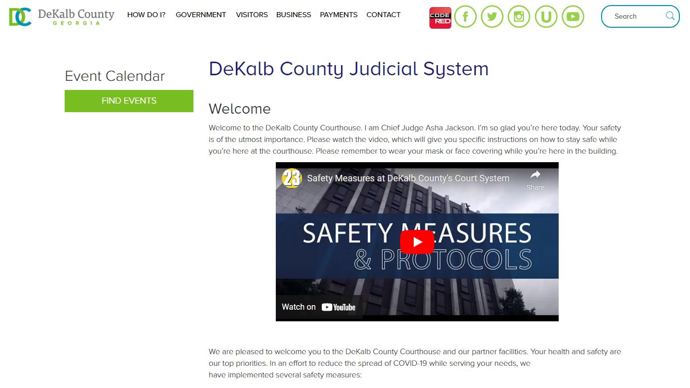 DeKalb County Judicial System | DeKalb County GA