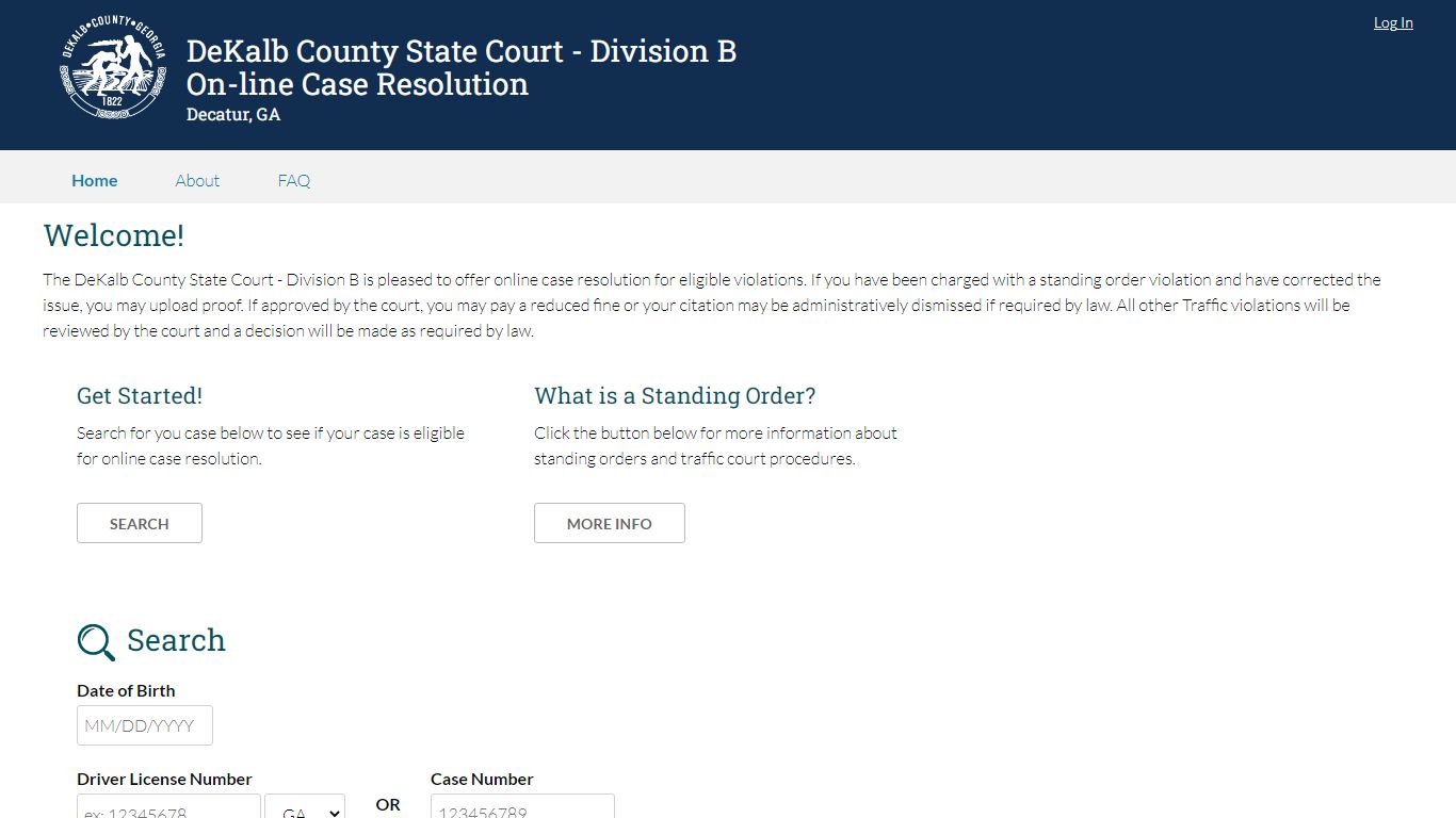 DeKalb County State Court - Division B